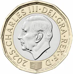 One Pound 2025 Image The Royal Mint