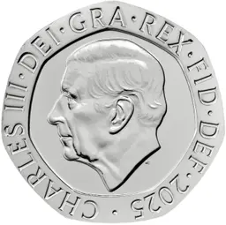 Twenty Pence 2025 Image The Royal Mint